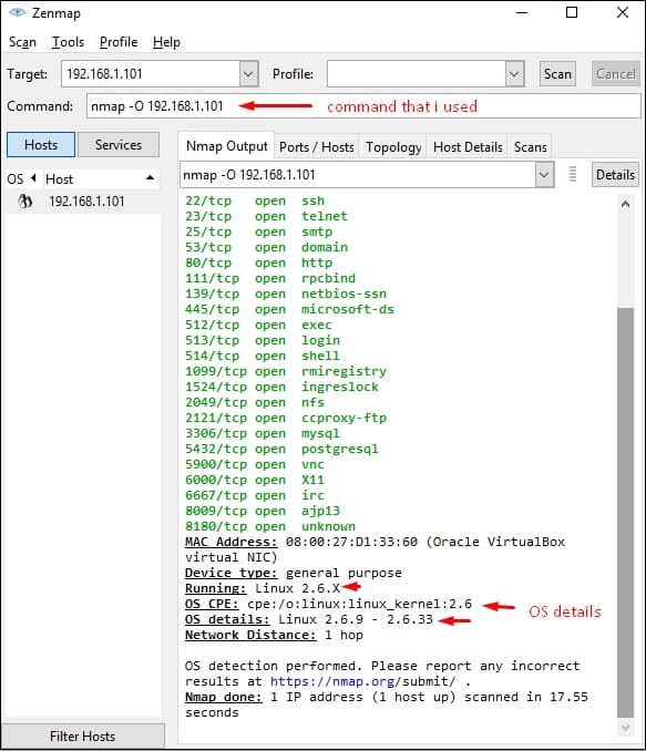 Nmap Output